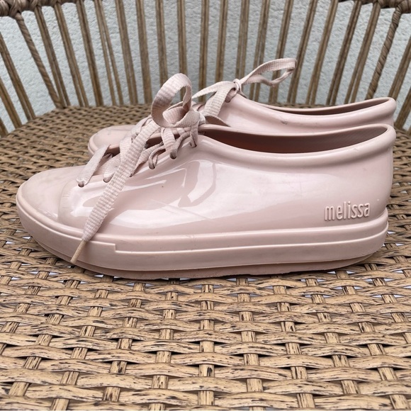 Melissa girls pink sneakers size 5 - Picture 15 of 16